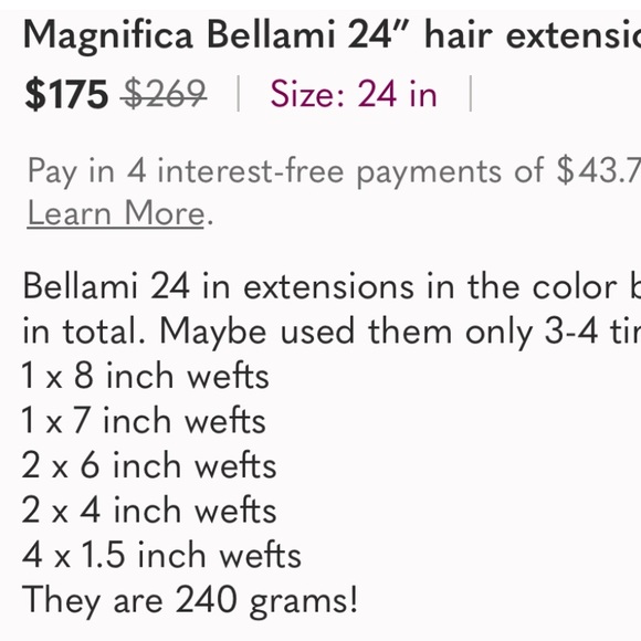 Colorful bellami extensions - Picture 4 of 6